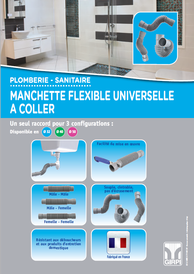 You are currently viewing Manchette flexible universelle a coller